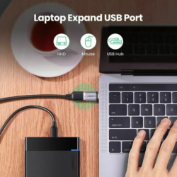 Kamstore.com.ua OTG adapter Type-C to USB 3.0 с карабином Ugreen 50283 (US270) (9)