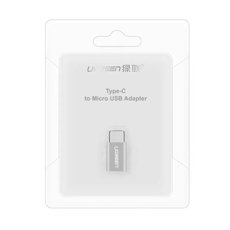 Kamstore.com.ua Переходник OTG адаптер USB Type-C to Micro USB US189 Ugreen 30511 (1)