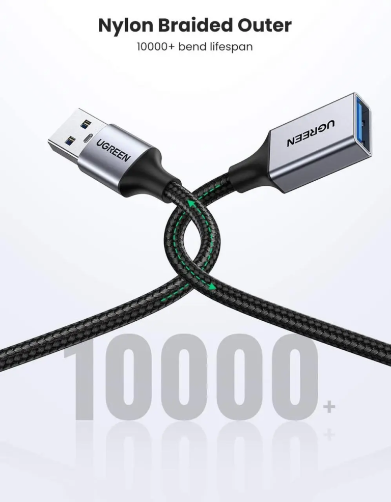 Kamstore.com.uaКабель удлинитель USB 3.0 Ugreen US115 (10497) Aluminium Case NEW