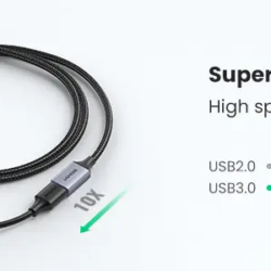 Kamstore.com.uaКабель удлинитель USB 3.0 Ugreen US115 (10501) Aluminium Case NEW