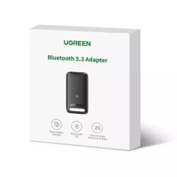 Kamstore.com.ua Адаптер Bluetooth 5.3 USB приемник, передатчик для ПК, ноутбука, колонок, мишки, наушников CM591 Ugreen 90225 (18)