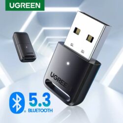 Kamstore.com.ua Адаптер Bluetooth 5.3 USB приемник, передатчик для ПК, ноутбука, колонок, мишки, наушников CM591 Ugreen 90225 (19)