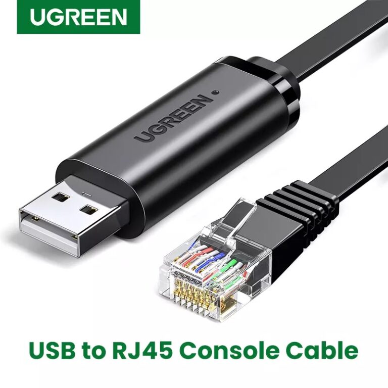 Kamstore.com.ua Кабель USB to J45 Console Cable RS232 CM204Ugreen 50773 (1 (1)