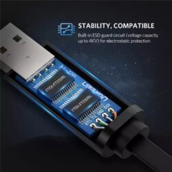 Kamstore.com.ua Кабель USB to J45 Console Cable RS232 CM204Ugreen 50773 (1 (6)