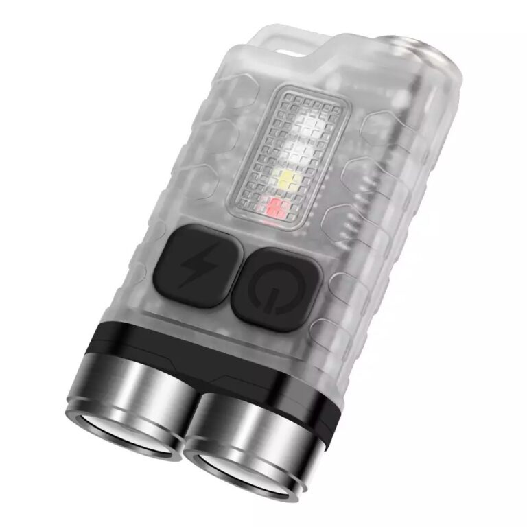 Kamstore.com.ua Наключный фонарь Boruit V3 мощный аккумуляторный заслепляющий яркий мини-фонарь Boruit Type-C зарядк (15)