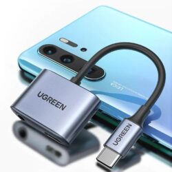 Kamstore.com.ua Адаптер Переходник USB C to 3.5mm+USB C 60164 Ugreen CM231 (19)