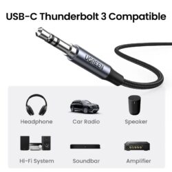 Kamstore.com.ua Аудио кабель Type-C to 3.5mm with Dac Chip Ugreen 20192 (CM450) (11)