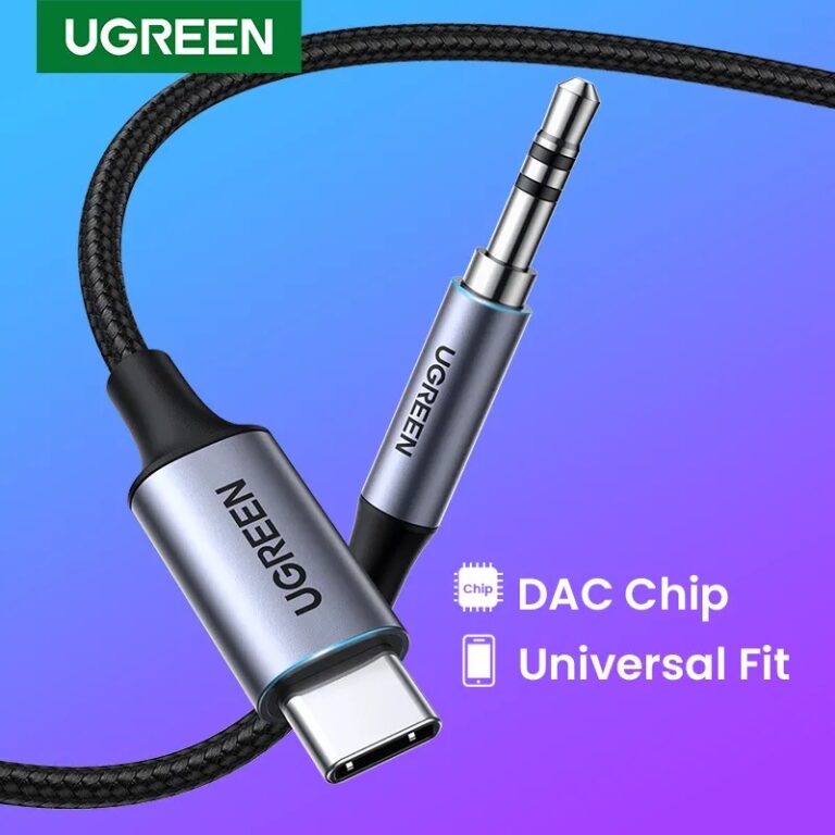 Kamstore.com.ua Аудио кабель Type-C to 3.5mm with Dac Chip Ugreen 20192 (CM450)