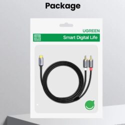 Kamstore.com.ua HiFi Аудио кабель USB-C to 2RCA with Dac Chip Ugreen 20193, 1 (16)