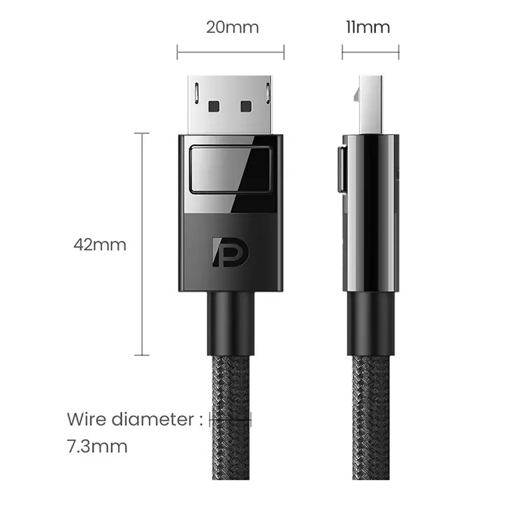 Kamstore.com.ua Кабель DisplayPort 1.4 Ugreen DP114 (20)