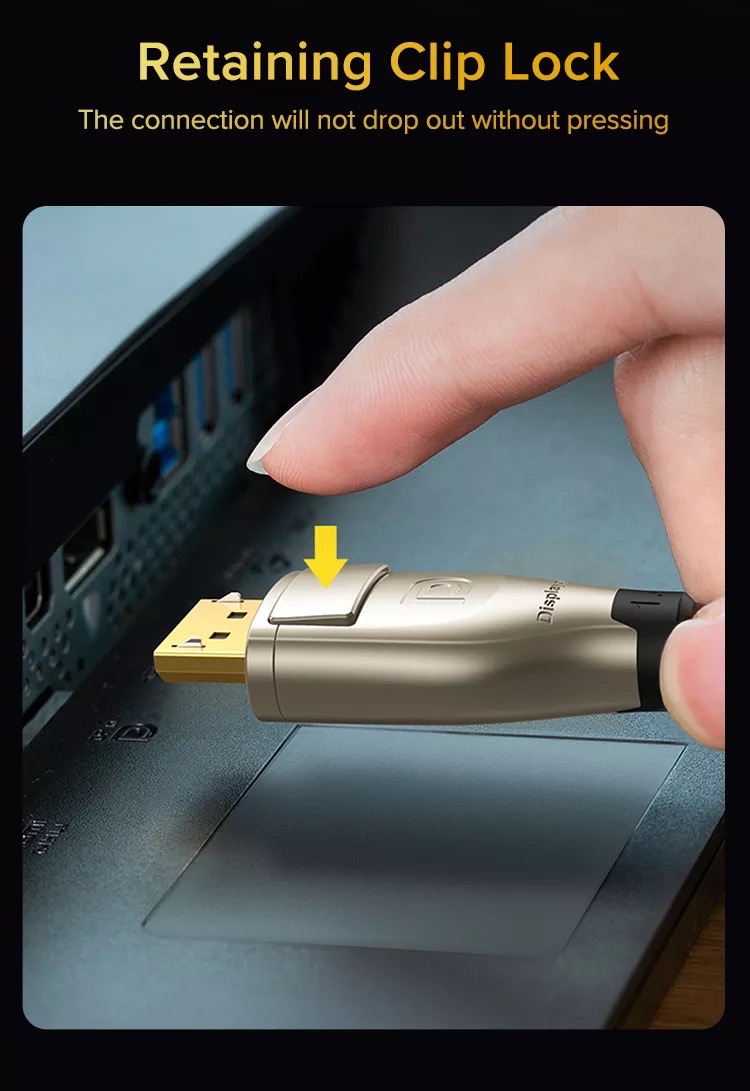 Kamstore.com.ua Кабель DisplayPort DP 1.4 Ugreen DP114 (20)