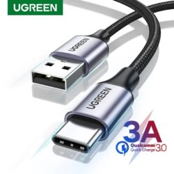 Kamstore.com.ua Кабель USB-C to USB для зарядки 3A и синхронизации данных 480 Mbps Ugreen US288 (1)