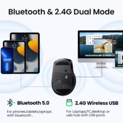 Kamstore.com.ua Мишка 2.4G+Bluetooth 5.0 Ugreen 90855 (2)