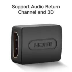 Kamstore.com.ua Соеденитель HDMI 2.0 Ugreen HD112 Black Ugreen 20107 (10)