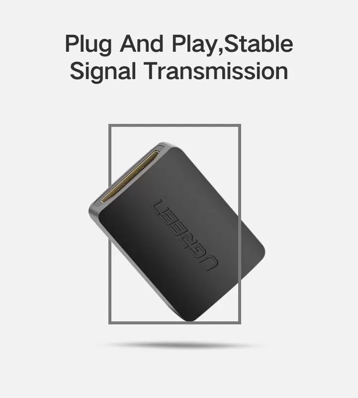 Kamstore.com.ua Соеденитель HDMI 2.0 Ugreen HD112 Black Ugreen 20107 (12)