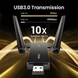 Kamstore.com.ua USB3.0 WiFi адаптер AC1300 Ugreen CM493 (3)
