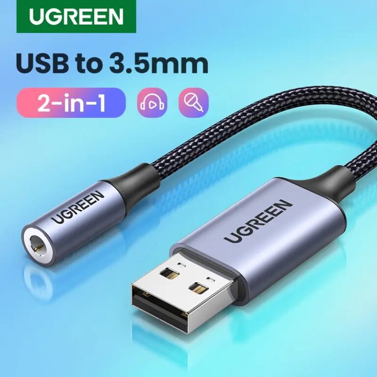 Kamstore.com.ua Внешняя звуковая карта USB 30757 Ugreen CM477 (1)
