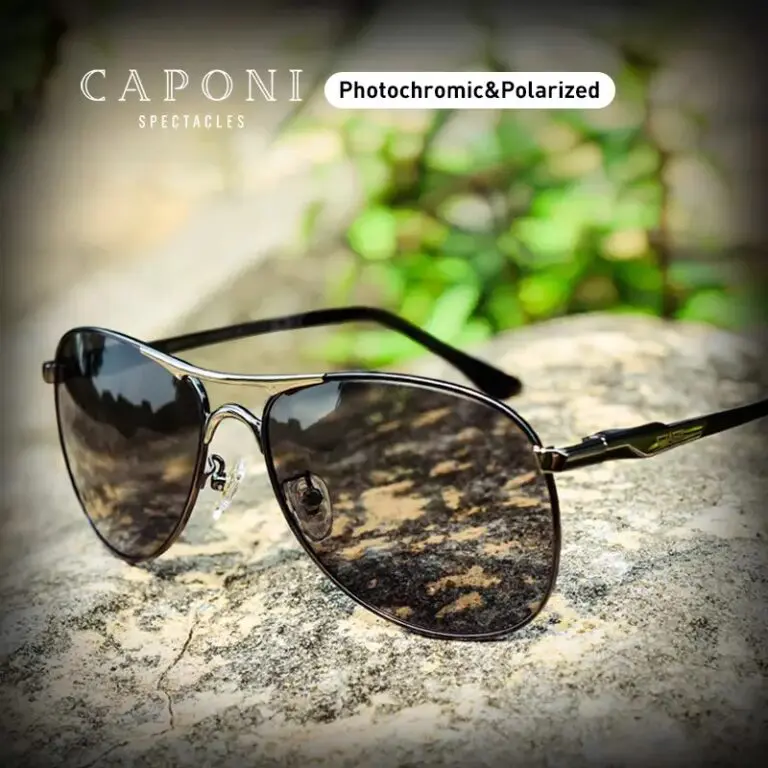 Kamstore.com.ua Солнцезащитные очки Авиатор CAPONI BS8722 фотохромная линза Polarized UV400 (1)