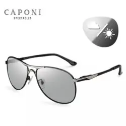 Kamstore.com.ua Солнцезащитные очки Авиатор CAPONI BS8722 фотохромная линза Polarized UV400 (10)