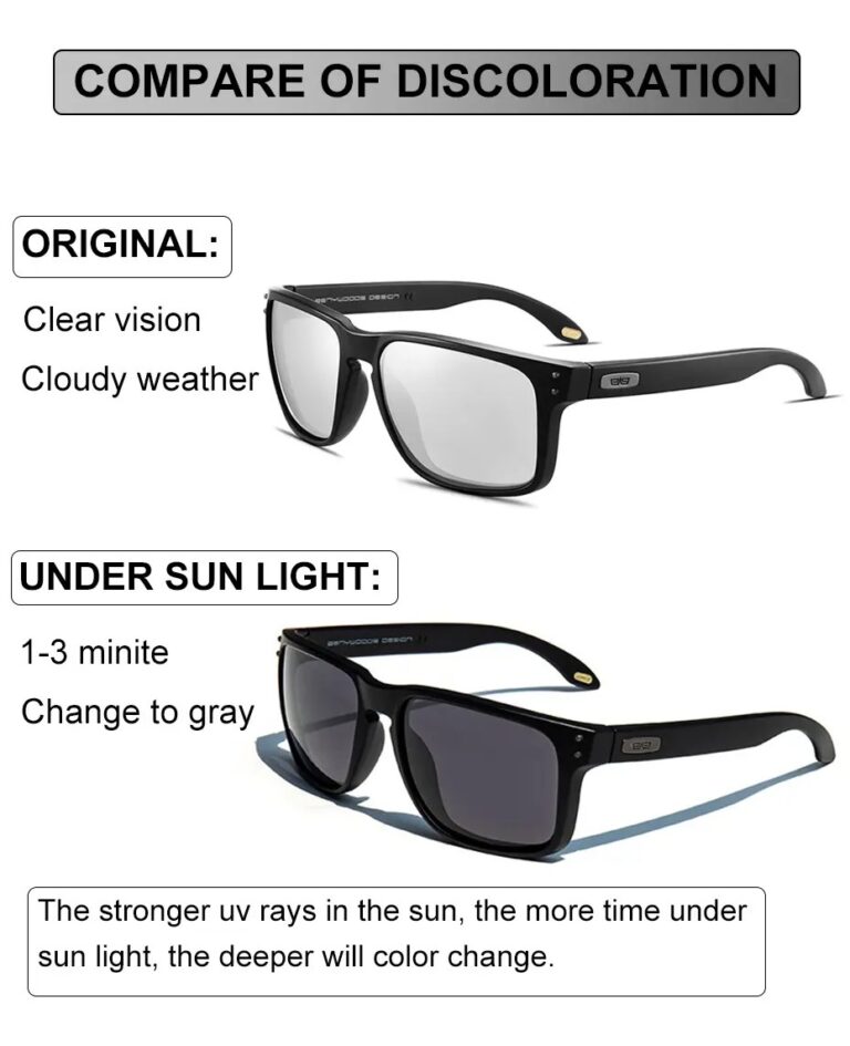 Kamstore.com.ua Солнцезащитные дизайнерские очки CAPONI фотохромная линза Polarized UV400 с прямоугольной оправой TR (BS9417) (13)