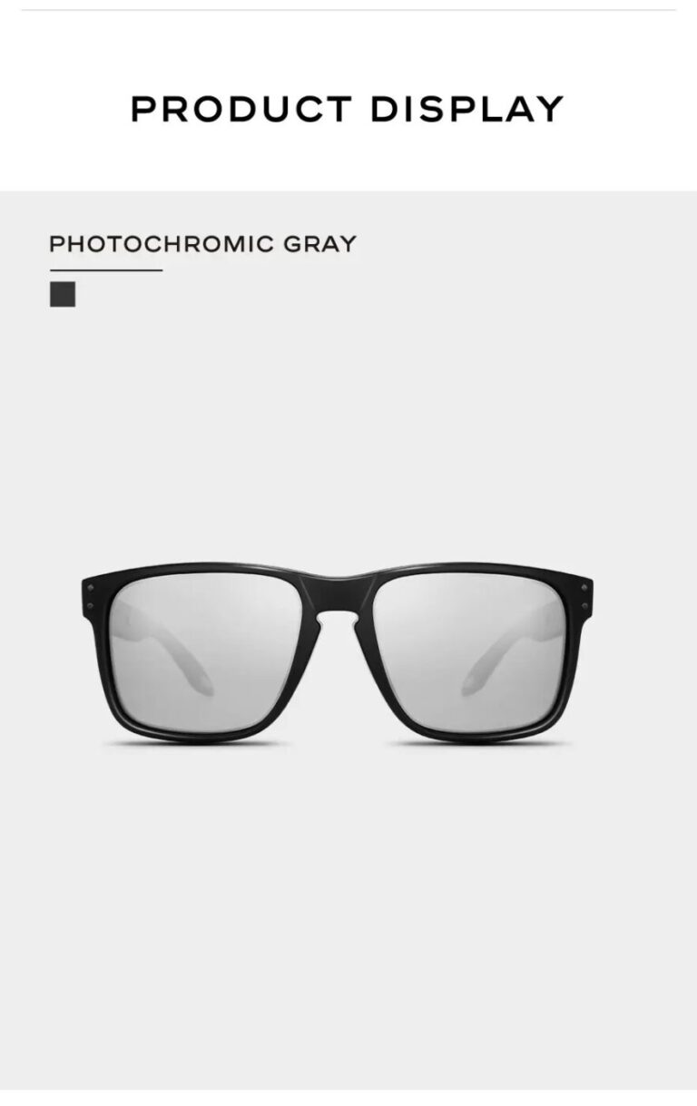Kamstore.com.ua Солнцезащитные дизайнерские очки CAPONI фотохромная линза Polarized UV400 с прямоугольной оправой TR (BS9417) (5)