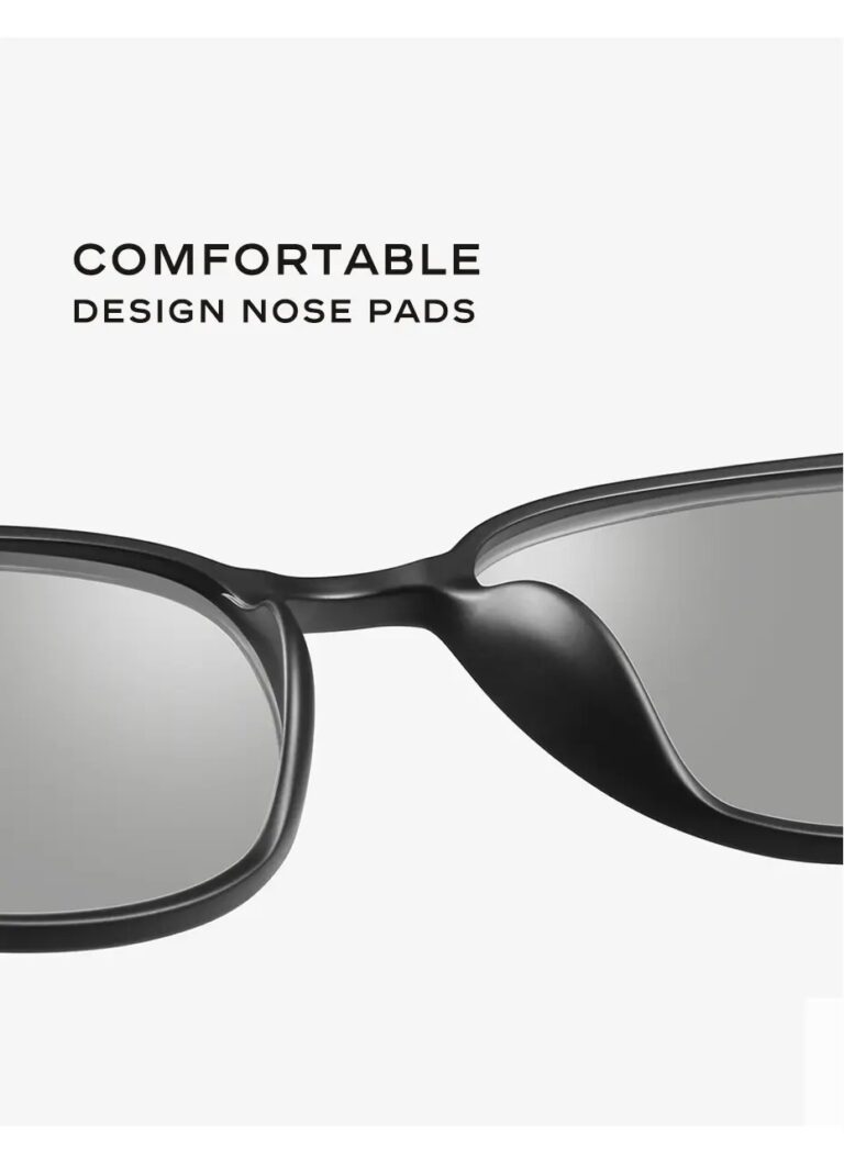 Kamstore.com.ua Суперлегкие солнцезащитные очки CAPONI фотохромная линза Polarized UV400 Титановая овальная оправа (BS520) (22)