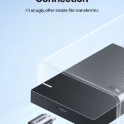 Kamstore.com.ua Кабель UGREEN US565 USB-C to micro USB-B 5Gbps 15W Aluminium Space Gray (0,5-1м) (8)
