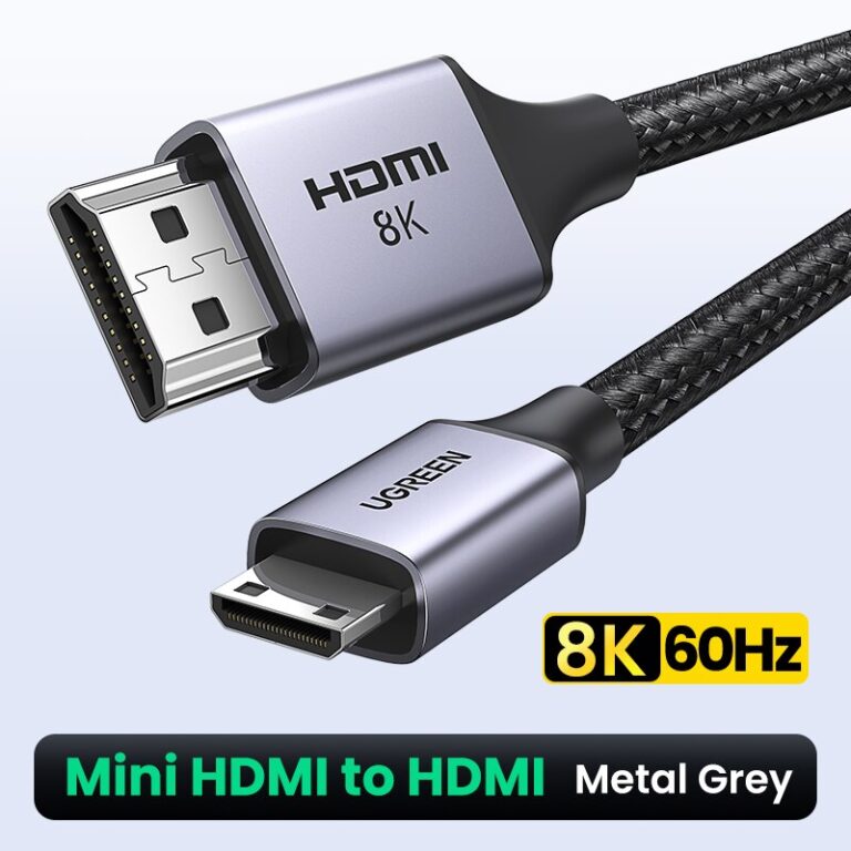Kamstore.com.ua Кабель mini HDMI to HDMI 8K@60Hz Cable Ugreen HD163 Black (4)