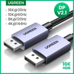 Kamstore.com.ua Кабель DisplayPort 2.1 Ugreen DP118 16K (1)