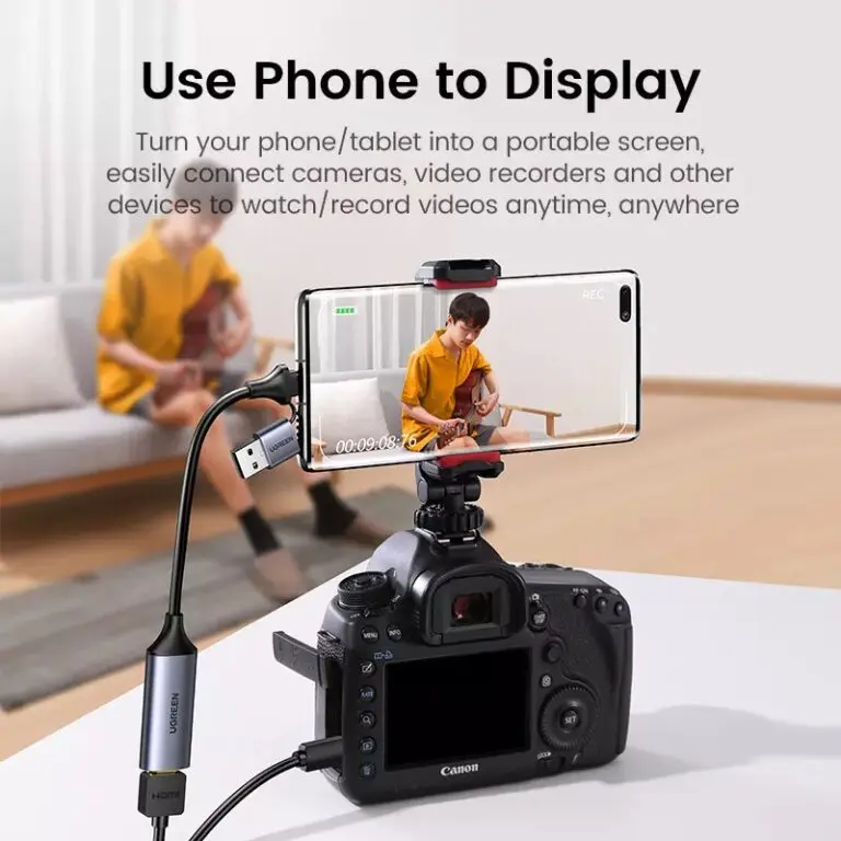 Kamstore.com.ua Карата видеозахвата UGREEN CM489 4K HDMI to USB (USB-C) Video Grabber Box (40191)
