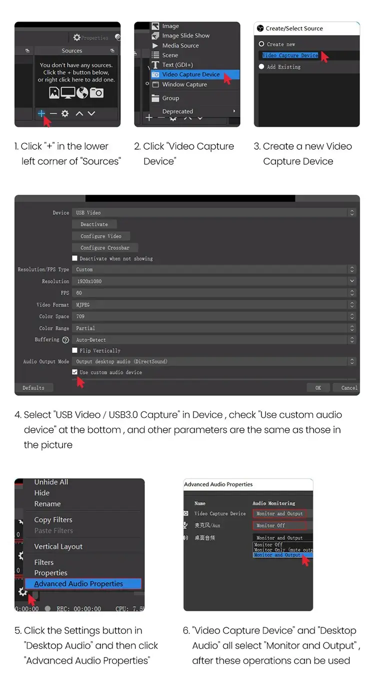 Kamstore.com.ua Карата видеозахвата UGREEN CM489 4K HDMI to USB (USB-C) Video Grabber Box (40202)