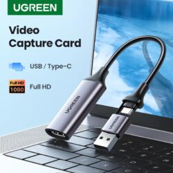 Kamstore.com.ua Карата видеозахвата UGREEN CM489 4K HDMI to USB (USB-C) Video Grabber Box (40204)