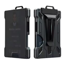 Kamstore.com.ua Алюминиевый бумажник DIENQI держатель для банковских карт с блокировкой RFID (C2204H1)