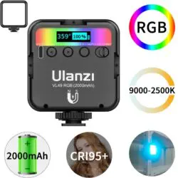 Kamstore.com.ua Накамерный свет LED RGB Ulanzi VL49 RGB (23) Kamstore.com.ua Накамерный свет LED RGB Ulanzi VL49 RGB (23)