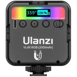 Kamstore.com.ua Накамерный свет LED RGB Ulanzi VL49 RGB (7) Kamstore.com.ua Накамерный свет LED RGB Ulanzi VL49 RGB (7)