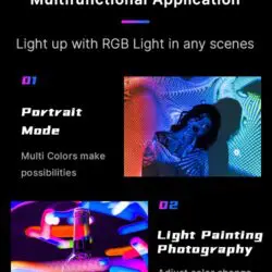 Kamstore.com.ua Накамерный свет LED RGB Ulanzi VL49 RGB (9) Kamstore.com.ua Накамерный свет LED RGB Ulanzi VL49 RGB (9)