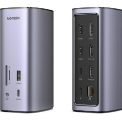 Kamstore.com.ua Док-станция USB C UGREEN СМ555 для Mac OS USB 3.1 HUB Pro (90331)