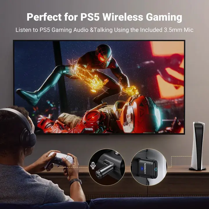 Kamstore.com.ua Адаптер Bluetooth 5.3 для SP5 Ugreen CM668 (15765A) (2)