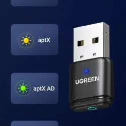 Kamstore.com.ua Адаптер Bluetooth 5.3 для SP5 Ugreen CM668 (15765A) (9)