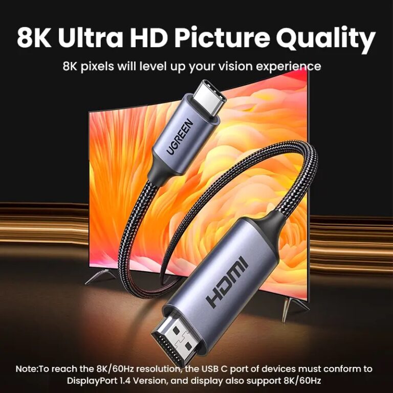 Kamstore.com.ua Кабель UGREEN СM565 USB-C to HDMI (8K@60Hz; 4K@120Hz)(15851)