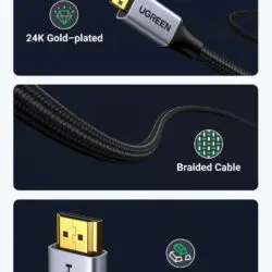 Kamstore.com.ua Кабель micro HDMI to HDMI 4K Ugreen HD109 (15)