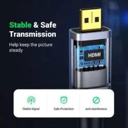 Kamstore.com.ua Кабель micro HDMI to HDMI 4K Ugreen HD109 (4)