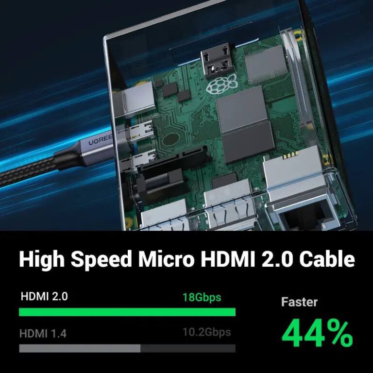 Kamstore.com.ua Кабель micro HDMI to HDMI 4K Ugreen HD109 (5)