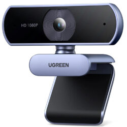 Kamstore.com.ua Веб камера UGREEN CM678 для ПК и ноутбука 1080P 30FPS 2 микрофона HD Webcam (15730)