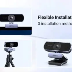 Kamstore.com.ua Веб камера UGREEN CM678 для ПК и ноутбука 1080P 30FPS 2 микрофона HD Webcam (15733) Kamstore.com.ua Веб камера UGREEN CM678 для ПК и ноутбука 1080P 30FPS 2 микрофона HD Webcam (15733)