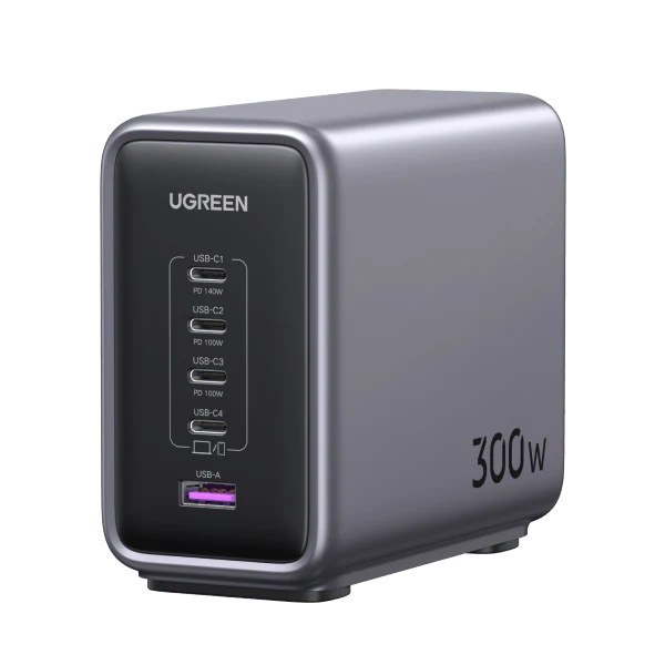 ugreen-nexode-300w-usb-c-gan-charger-5-ports-desktop-charger-992657