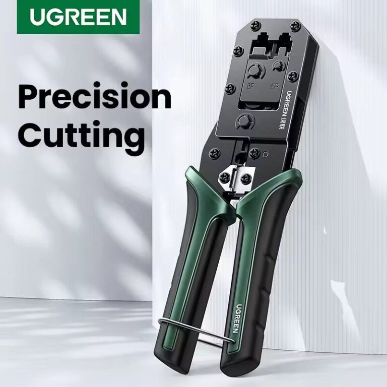 Kamstore.com.uaОбжимные клещи Ugreen NW136 кримпер для RJ45 CAT678 Green (70690)