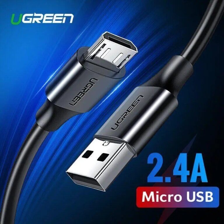 ugreen-us289-usb-20-to-microusb-24a-1m-60136-black