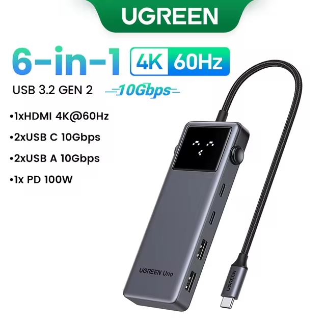 Kamstore.com.ua Концентратор 6в1 CM888 Ugreen 35998 (2)