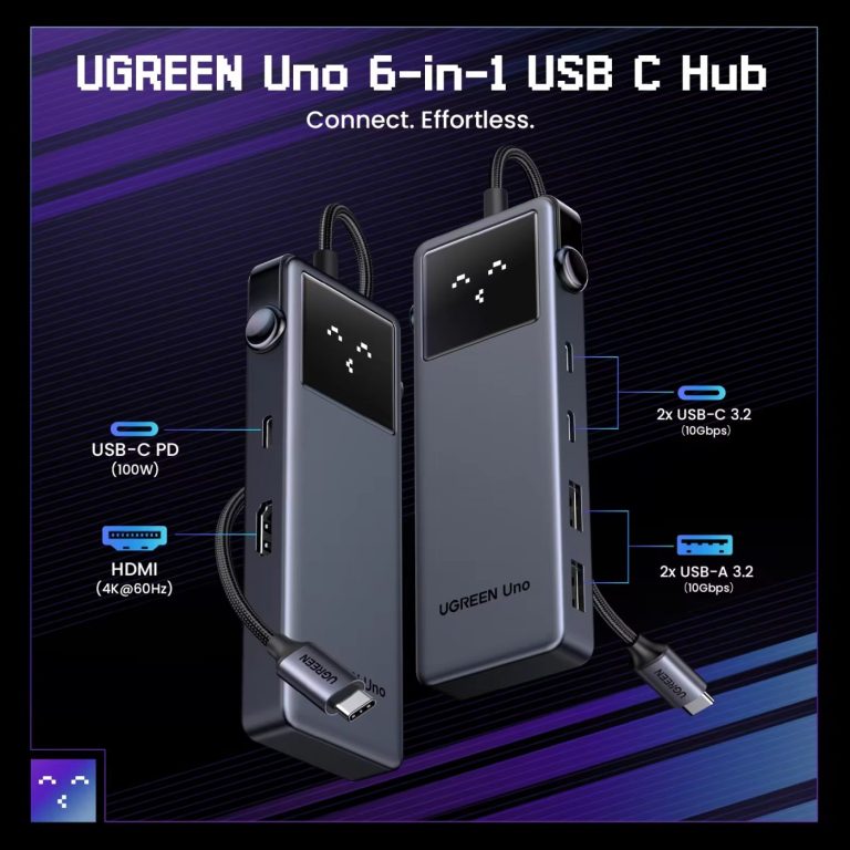 Kamstore.com.ua Концентратор 6в1 CM888 Ugreen 35998 (5)